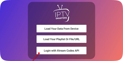 Step 1 - Add user and login with Xtream Codes API